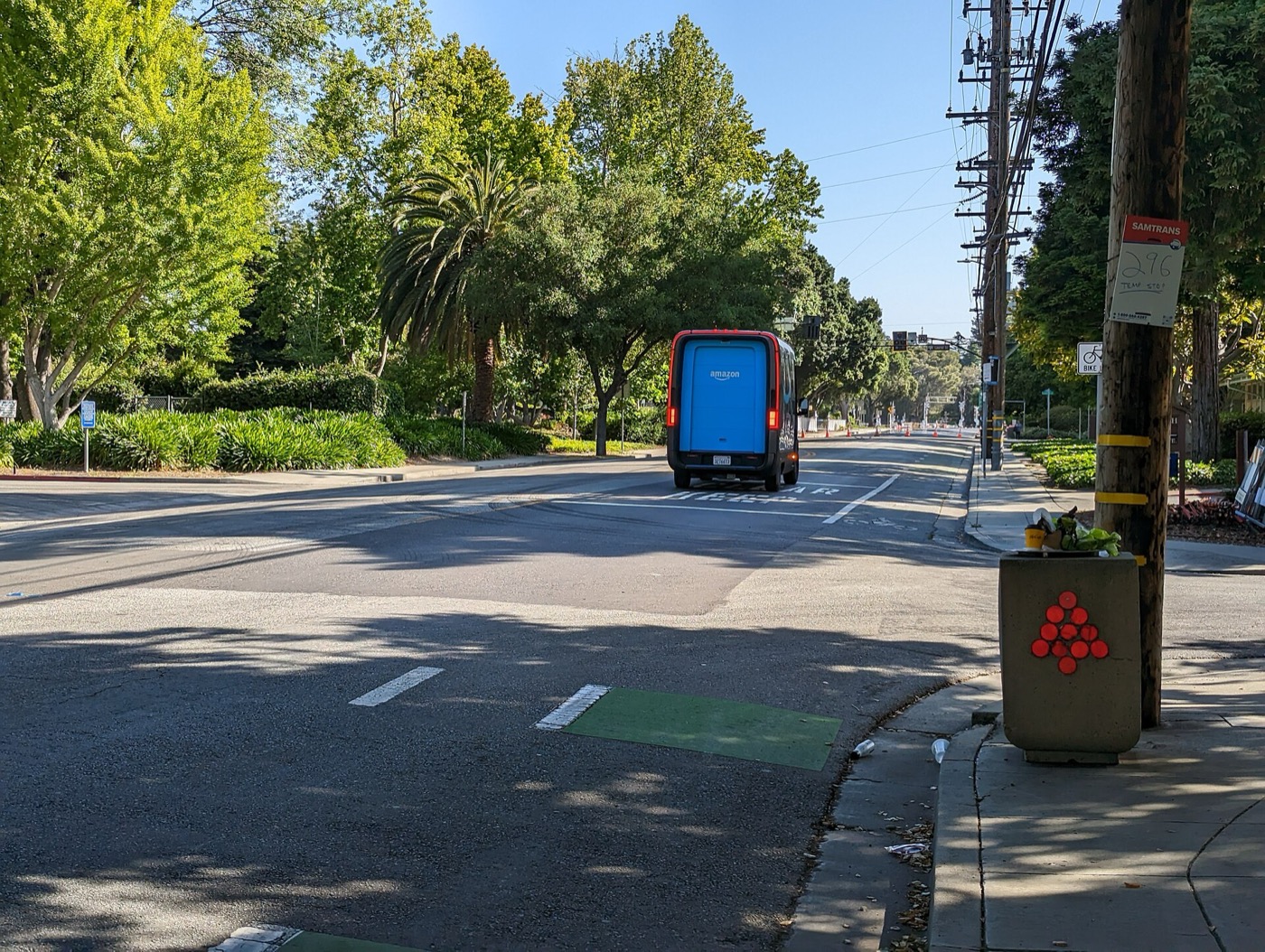 Elektrische bestelwagen voor pakketbezorging